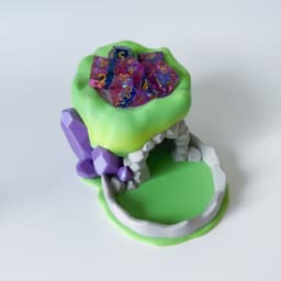 Rabbit Dice Tower 3d model