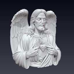 Jesus Bust 3d model