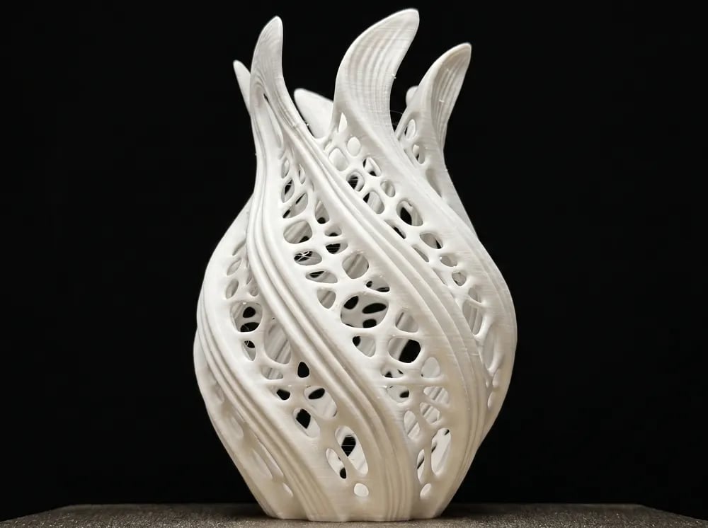 Aurelia Vase Organic Voronoi 3d model