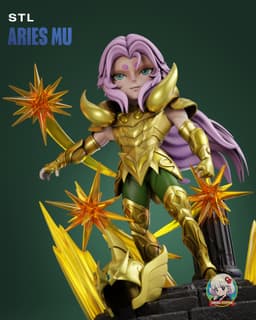 Saint Seiya Mu Chibi - Premium Collectible 3d model