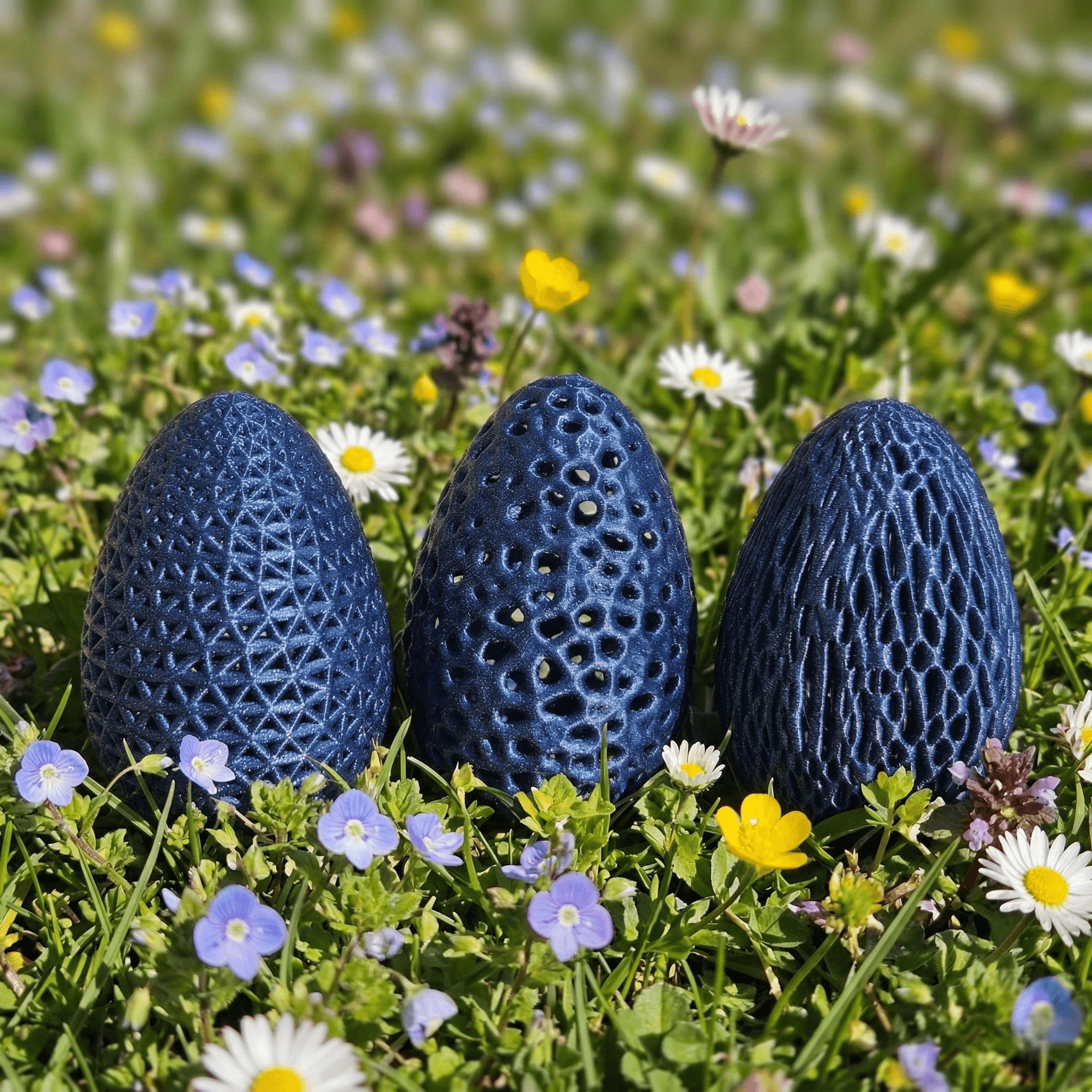 Lattice Easter Eggs 3d model