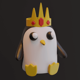 Gunter The Penguin 3d model