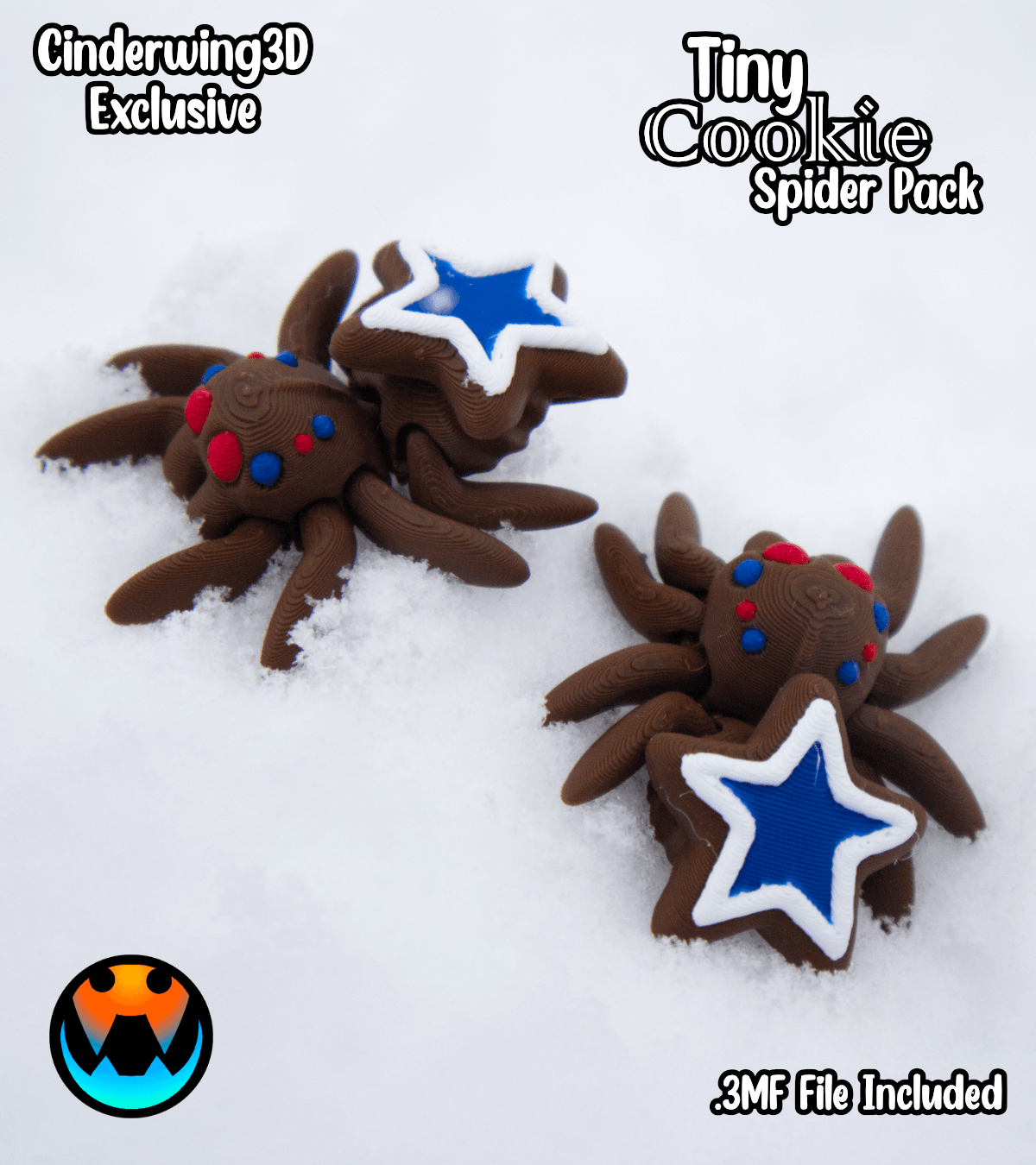Tiny Cookie - Star Cookie 3d model