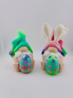 Cheeky Bunny Gnome 3d model