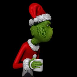 The Grinch's Morning Coffee Bust 3d model