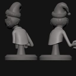 The Grinch's Morning Coffee Bust 3d model