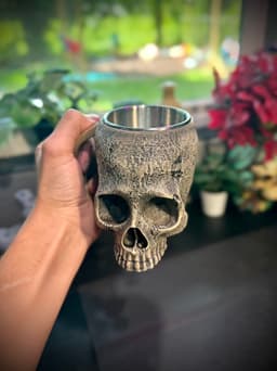 skull cup 3d model