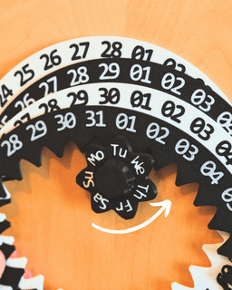 Gear Calendar 3d model