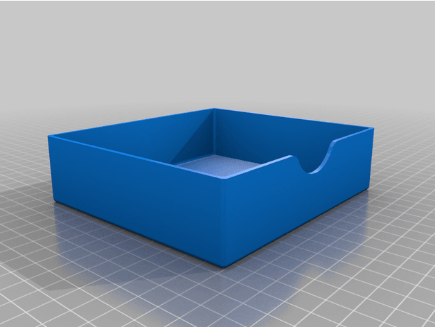 Box desk organizer 3d model