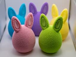 Fuzzy Easter Egg 3d model