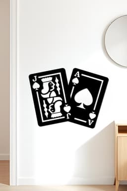 Cards Wall Art, Wall Decor, Home Decor 3d model