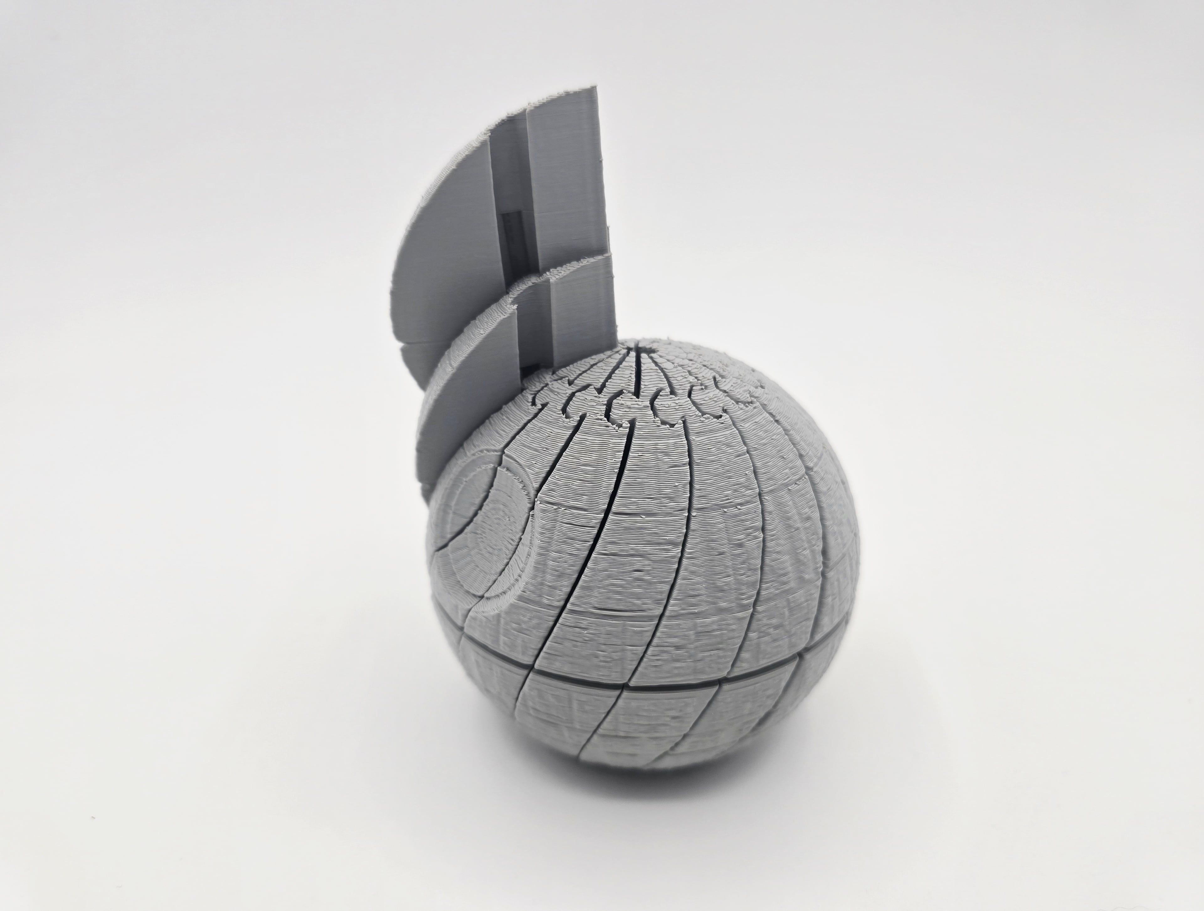 Deathstar Twist Fidget 3d model
