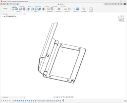 Protective hinged cover 3d model