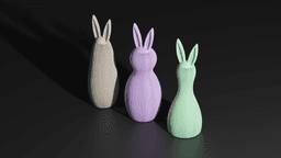 Hush Bunnies 3d model