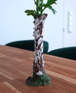 Tree trunk vase “Betula Pendula” 3d model