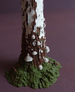 Tree trunk vase “Betula Pendula” 3d model