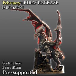 Dragon WingOfDeath 3d model