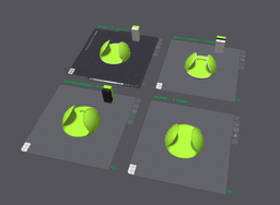 Padel Racket Wallmount 3d model