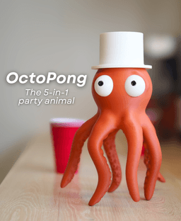 Octopong - The Party Animal - Gen 2 3d model