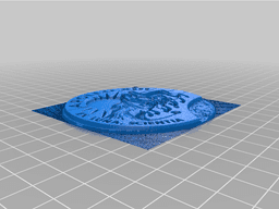 Apollo 13 Mission Patch 3d model