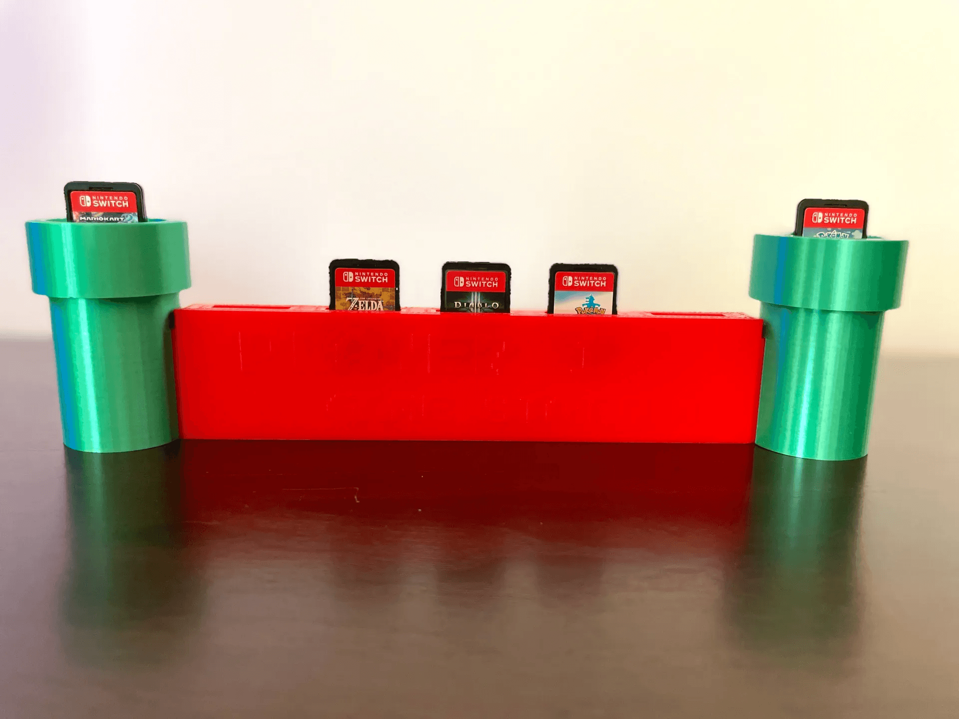 Switch Stand with Pipes 3d model