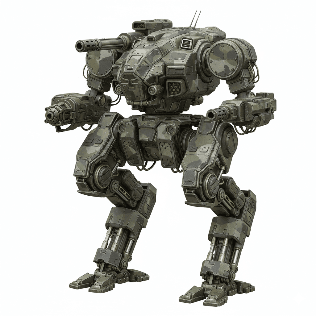 Military Mechs : Jungle Ambush Tactical Walker 3d model
