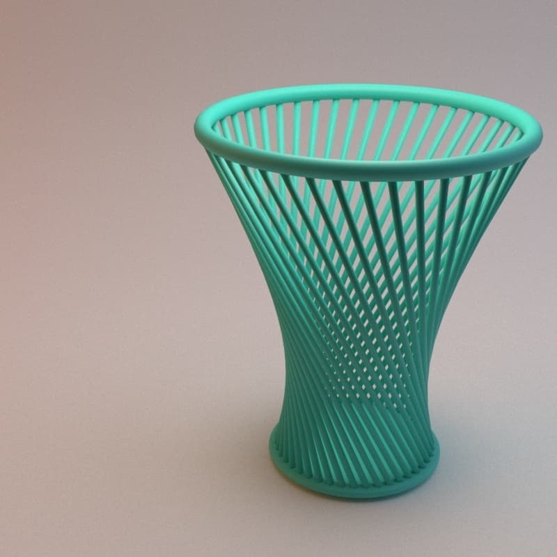 SEE THROUGH BASKET 3d model