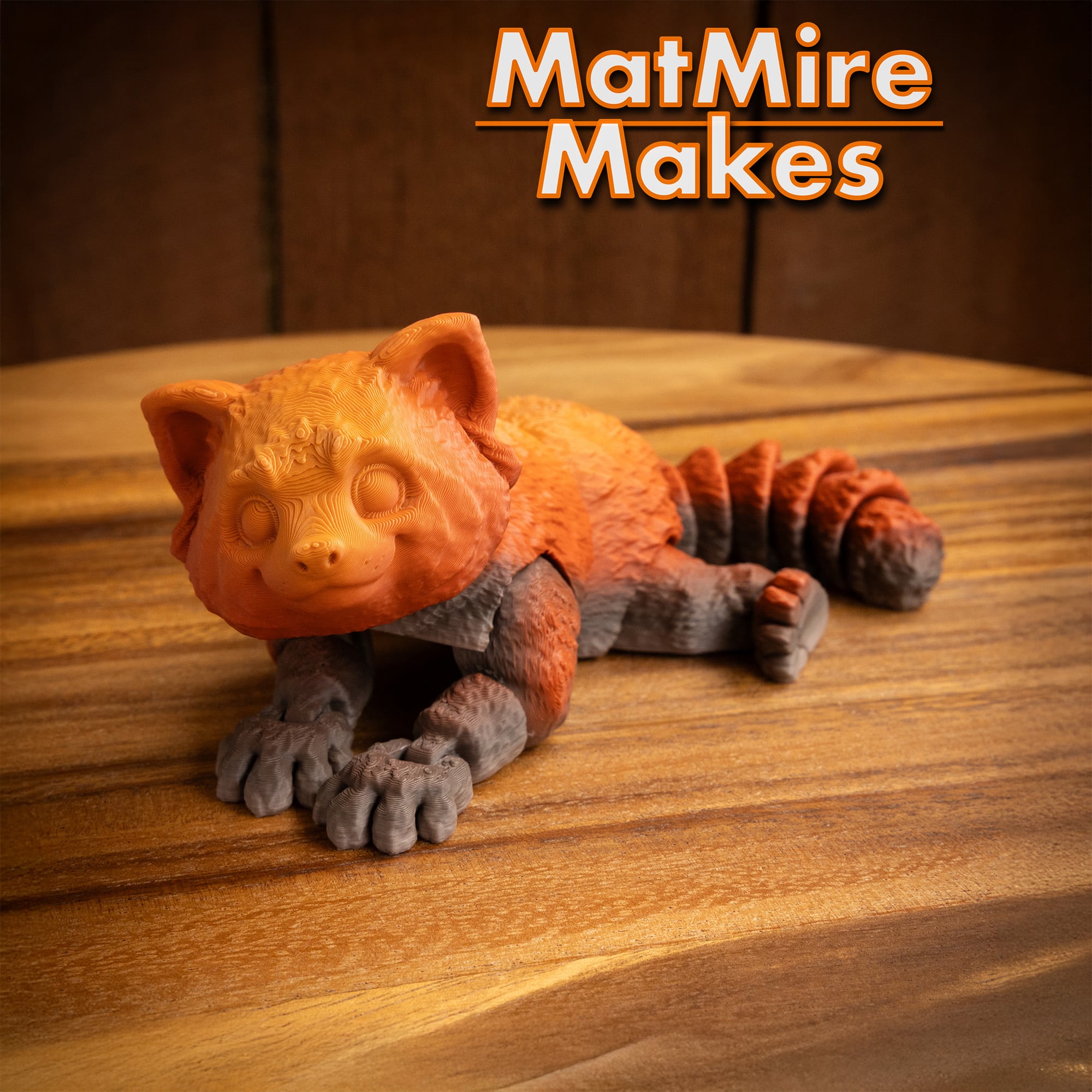 Red Panda - Articulated Figure 3d model