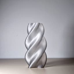 Textured Twist Vase 3d model