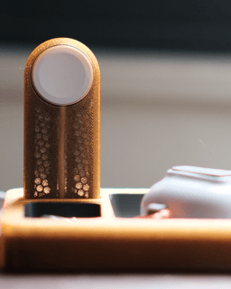 Translucent shell Apple Watch Charging Dock 3d model
