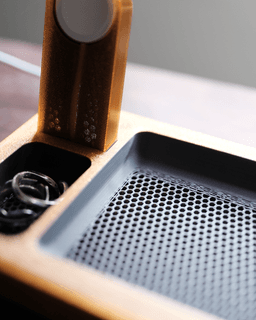 Translucent shell Apple Watch Charging Dock 3d model