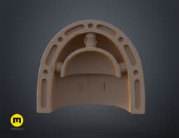 Dark Angels Shoulder Pauldron 3d model