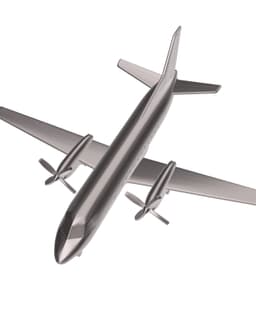 Saab 340 A 3d model