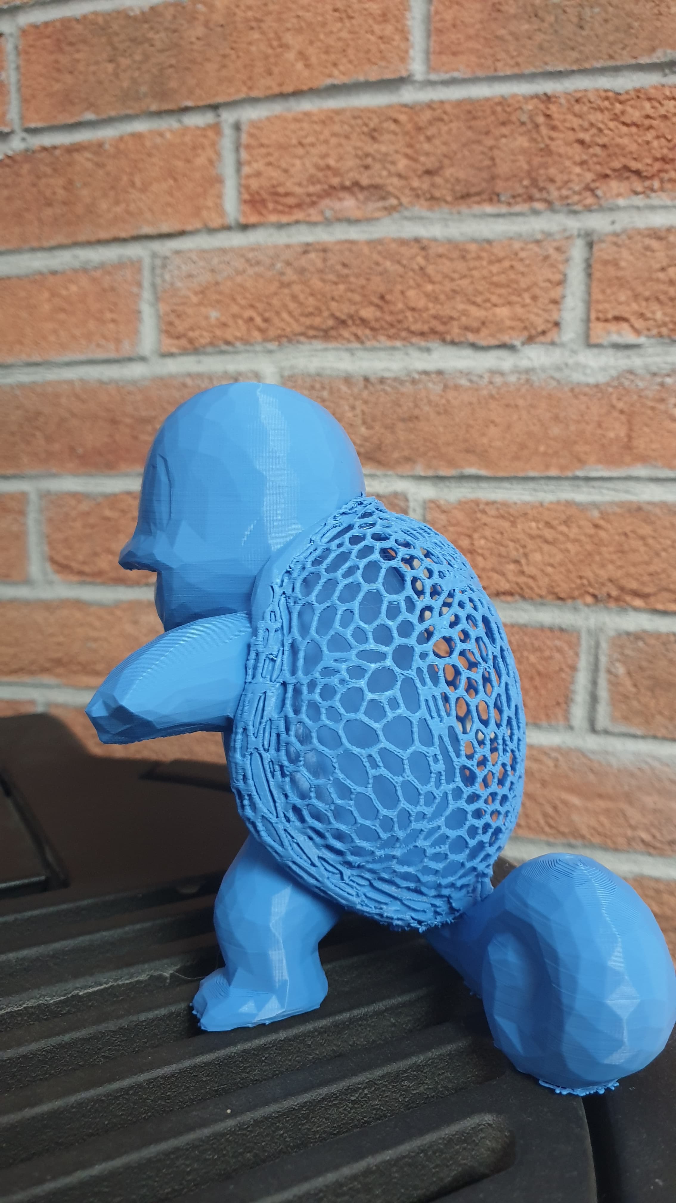 carapuce voronoi 3d model