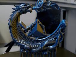 Dragons_Hair_Comb.3mf 3d model