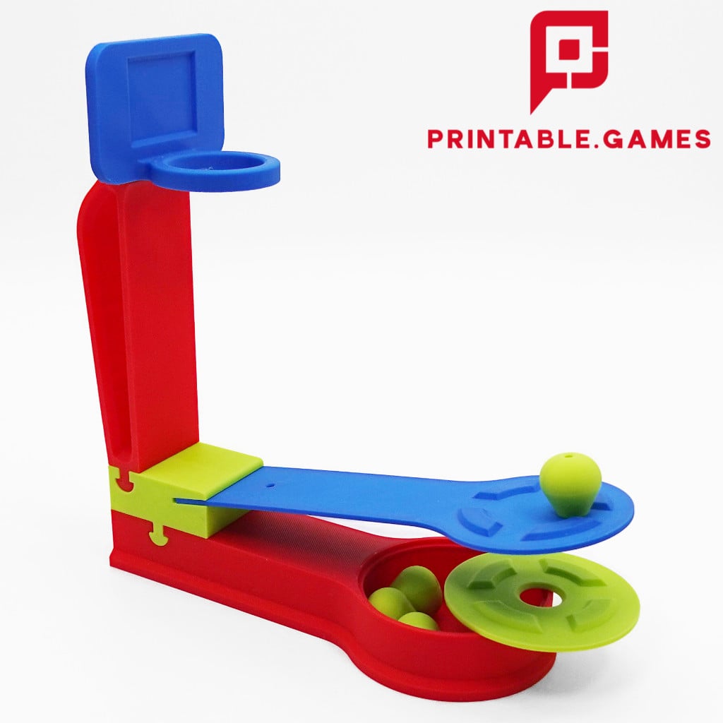 DESKTOP BASKETBALL GAME 3d model