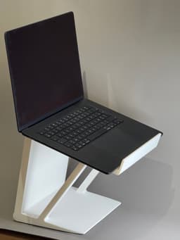Eye-level Laptop Stand 3d model