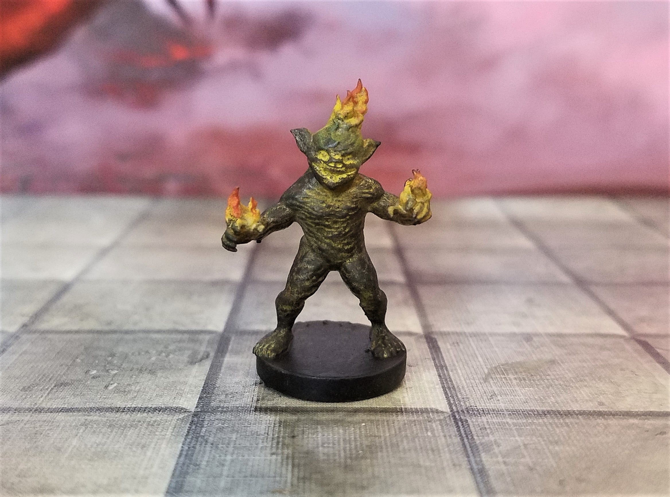 Magmin - Magmin - 3d print - D&D - 3d model