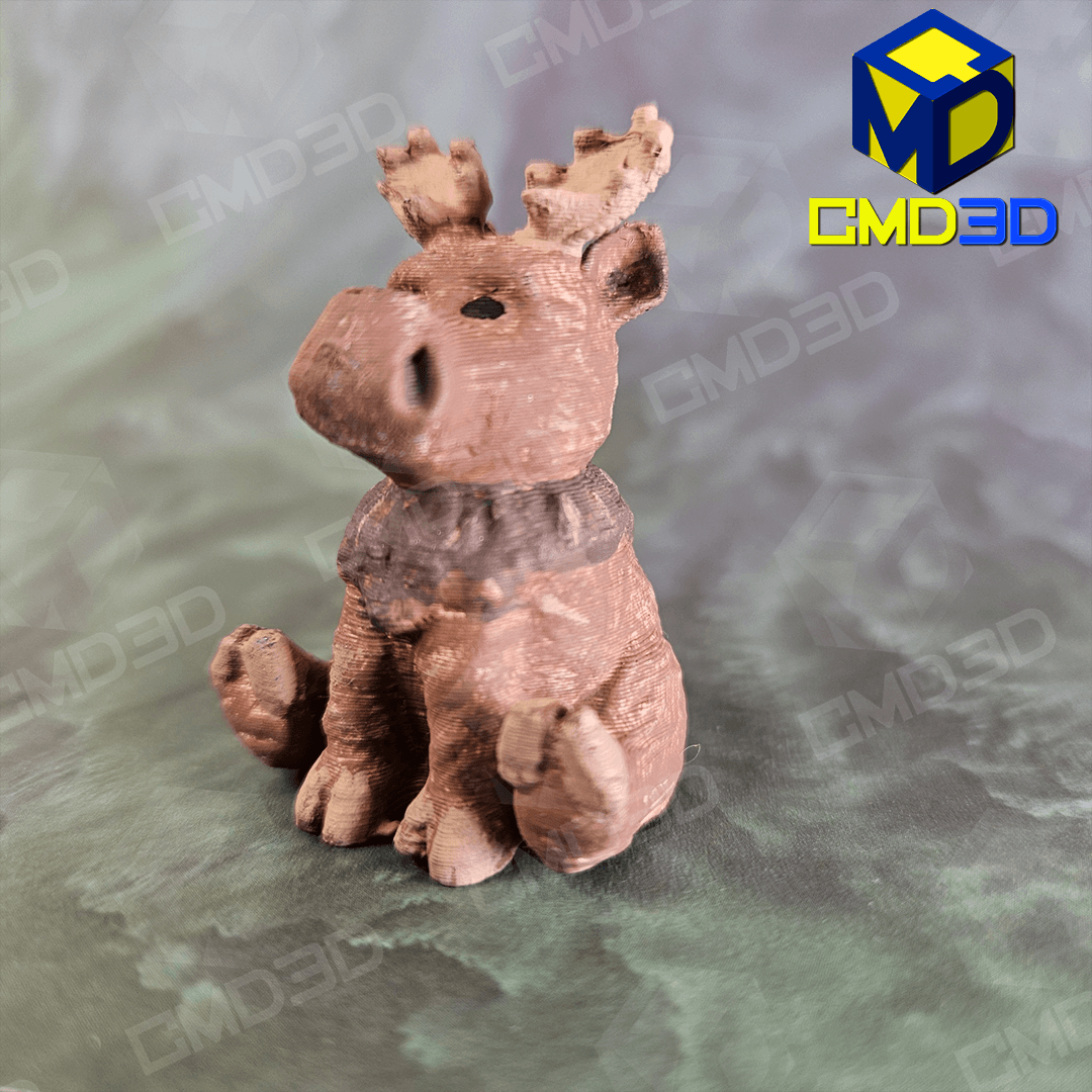 Free file: Mini moose keychain 3d model