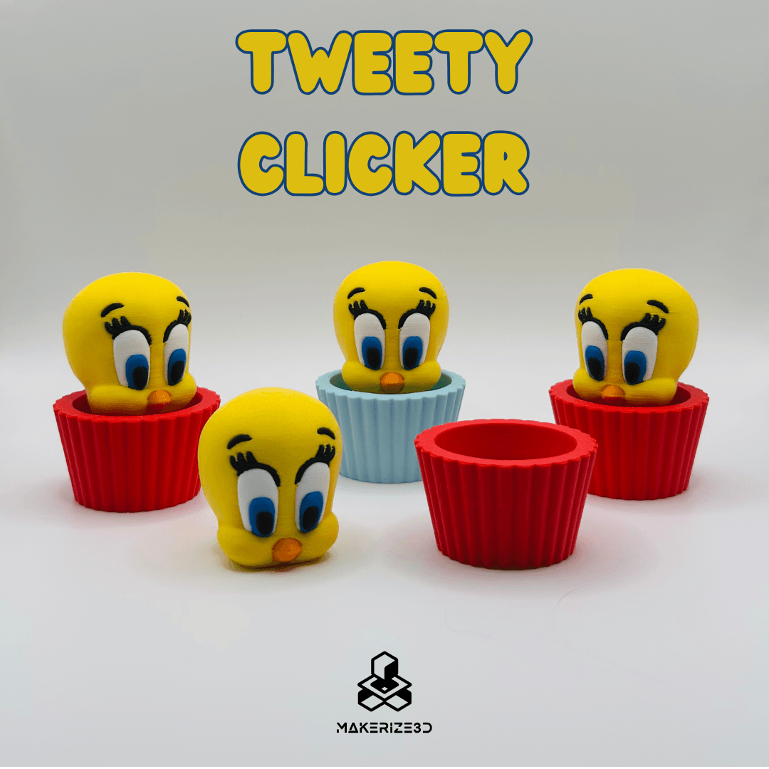 Tweety Clicker 3d model