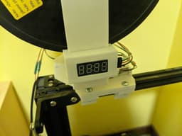 Arduino based spool holder with weight sensor free 3D print model 3d model