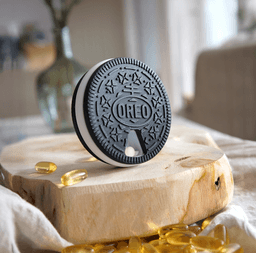 Pill Organizer Fidget - Oreo Style 3d model