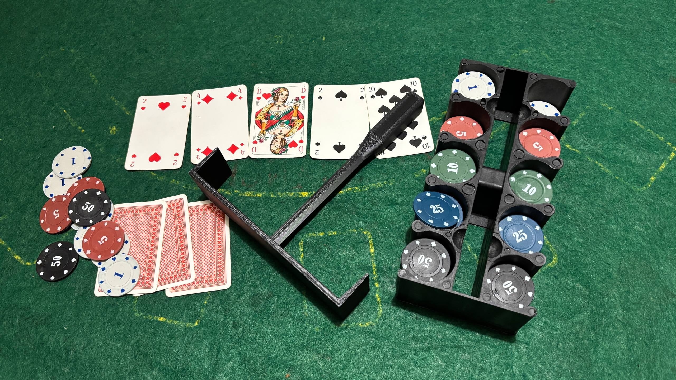 Poker Rake / Dealer Rake 3d model