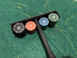 Poker Rake / Dealer Rake 3d model