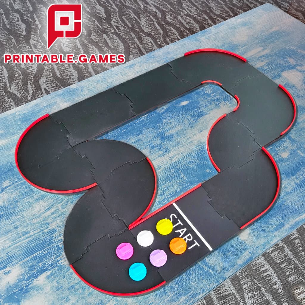 FLICK RACE GAME 3d model