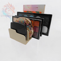Basic makeup palette display / No supports 3d model