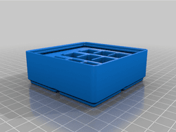 Gridfinity - Raspberry Pi 4 (x3) holder + Fusion File 3d model