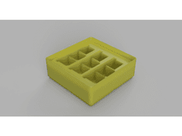 Gridfinity - Raspberry Pi 4 (x3) holder + Fusion File 3d model