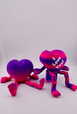 Flexi Leg Heart Buddy 3d model