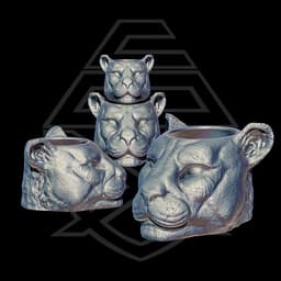 Puma Pot 3d model